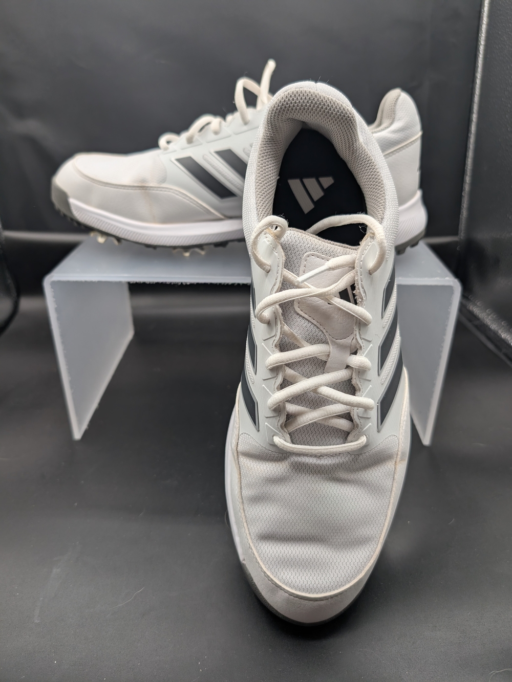 Adidas Men’s White Athletic Golf Shoes